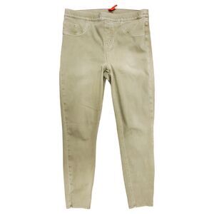 SPANX Ankle & Cropped Pull-On Pants in Light Olive